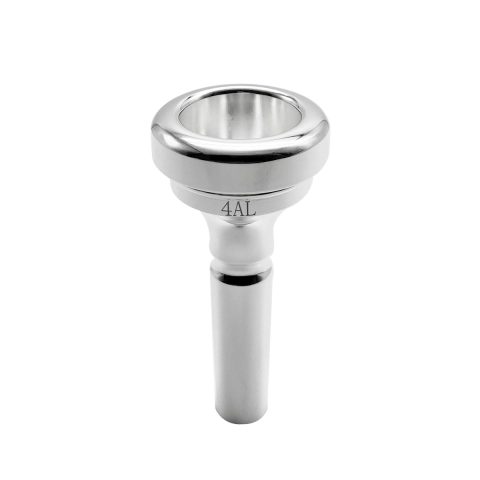 Missmore Silver Plated Trombone Mouthpiece 4AL Large Shank
