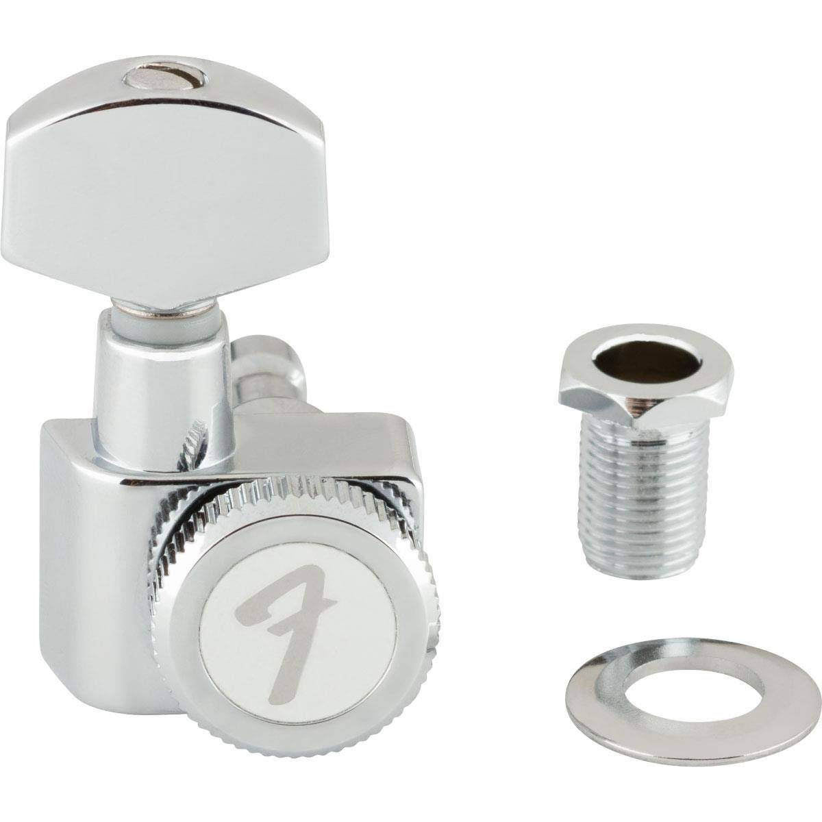 Fender 990818105 Deluxe Locking All Short Post Guitar Tuners, Chrome