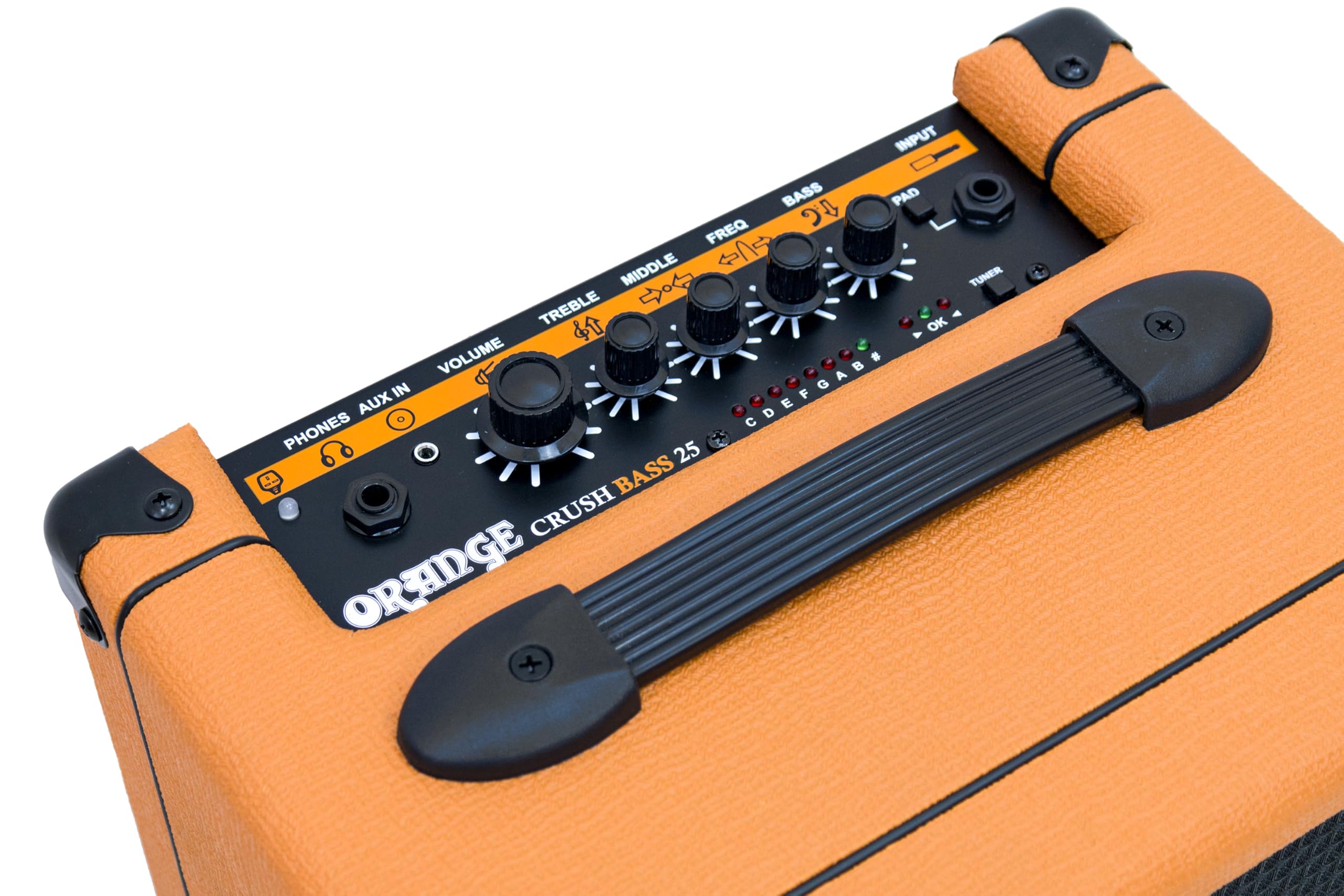 Orange Crush Bass 25 25W 8″ Guitar Amplifier and Speaker Combo,
