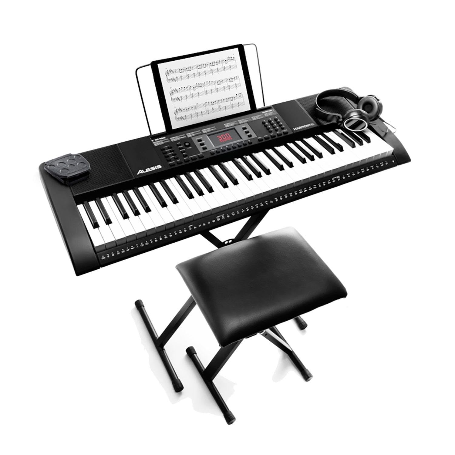 Alesis Harmony 61-key Portable Arranger Keyboard (Renewed)