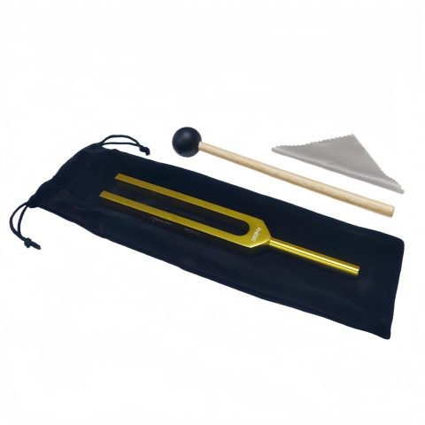 Miwayer Professional 369Hz​ Tuning Forks Golden for Healing, Medical, and Music – Multi-Frequency Tuning Fork Kit for Sound Therapy, Meditation, Chakra Balancing