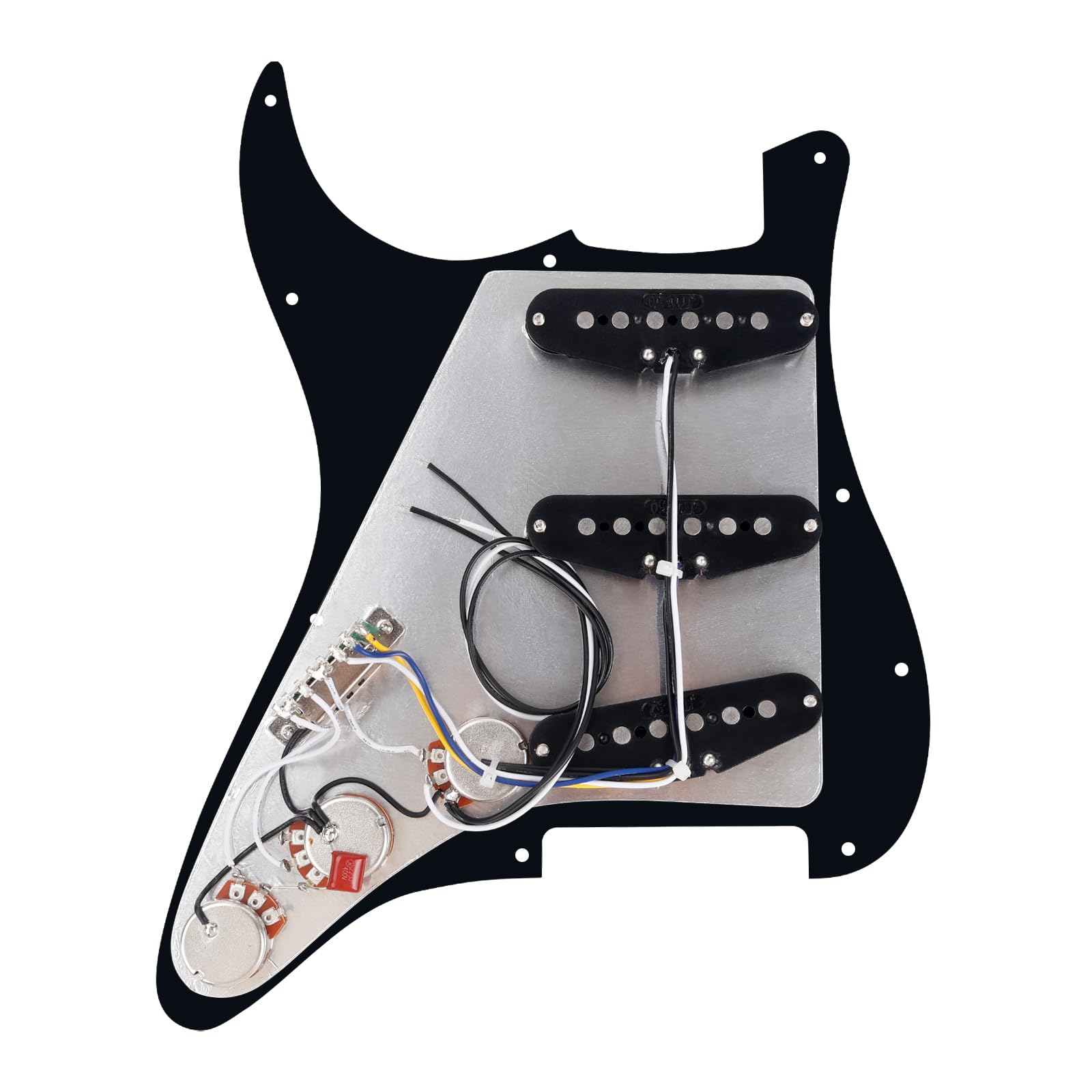 Banworks Loaded ST SSS Pickguard Vintage F ’60s Tones Prewired Pickguard