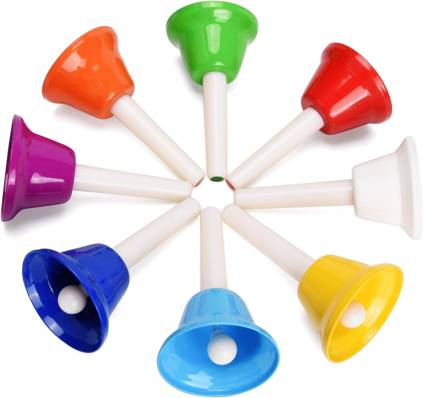EASTROCK Handbells 8 Note Hand Bells Set for Adults