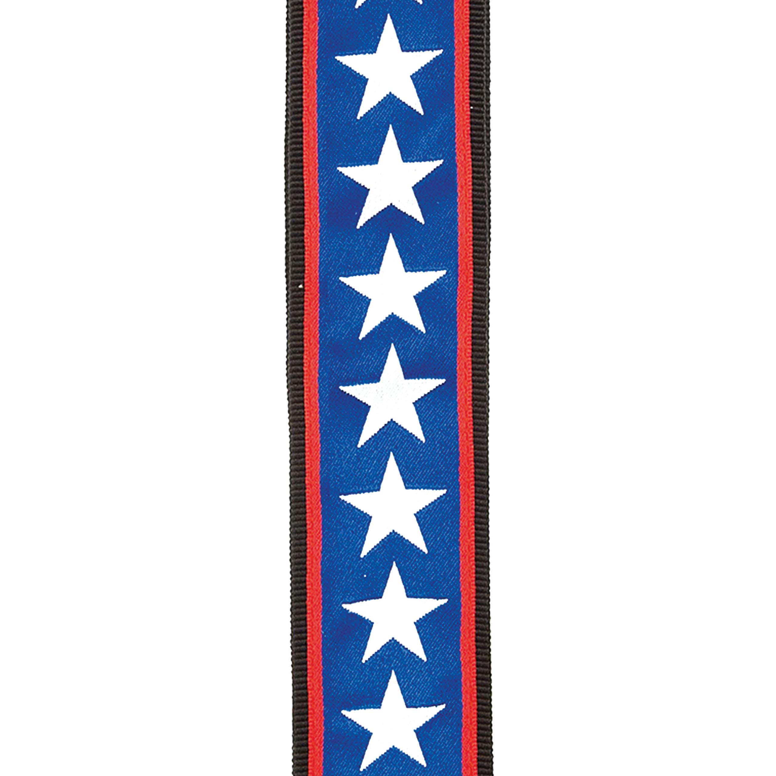 Planet Waves 50PLA10 Planet Lock Guitar Strap, Stars & Stripes