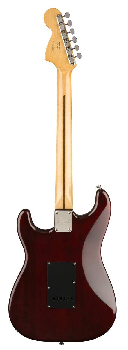 Fender 374024592 Squier Classic Vibe 70s Stratocaster Electric Guitar, with 2-Year Warranty, Walnut, Laurel Fingerboard