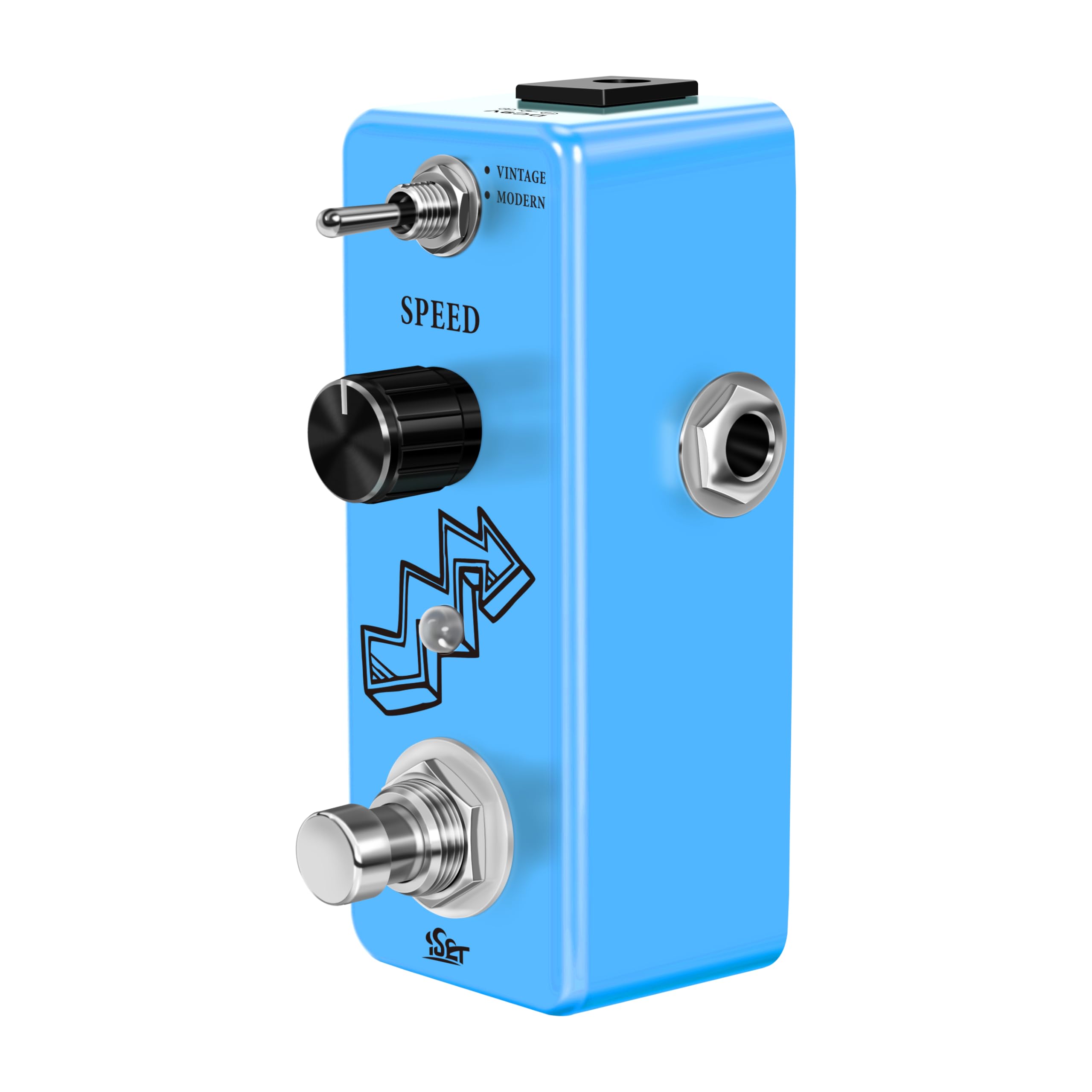 ISET Analog Phaser Guitar Pedal For Electric Guitar Bass Ture Bypass