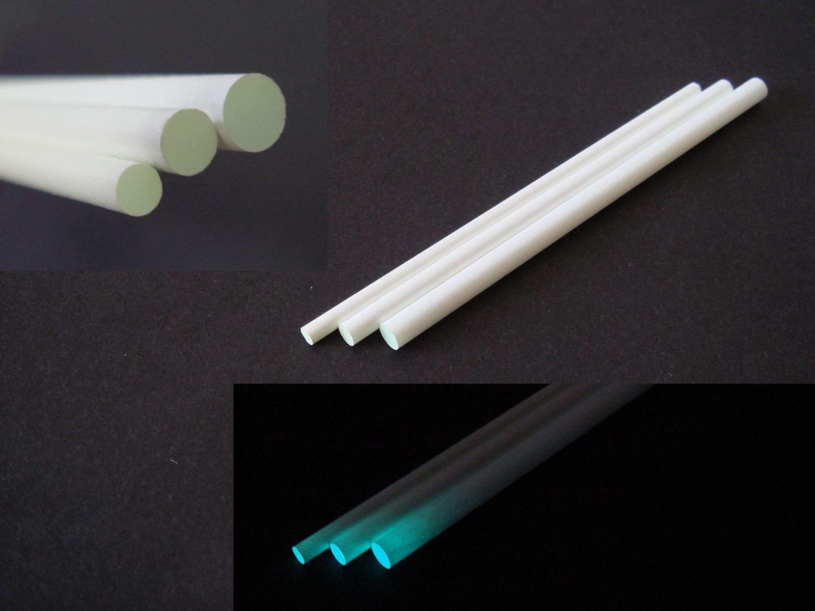 Luminlay SB & SG series / 60mm length (diameter 2.5mm, glow Blue)