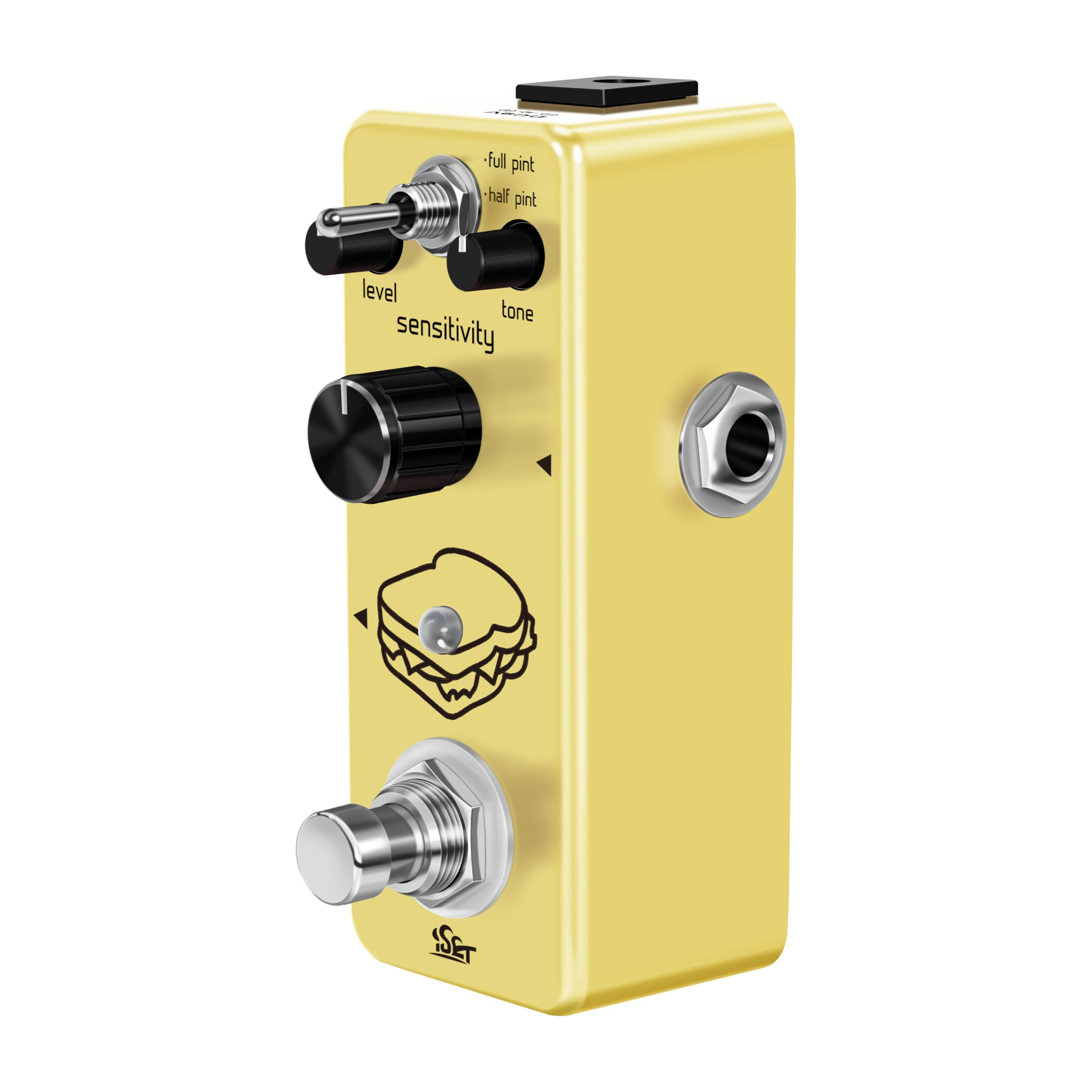 ISET Analog Sandwish Compressor Guitar Pedal for Electric Guitar Bass True Bypass