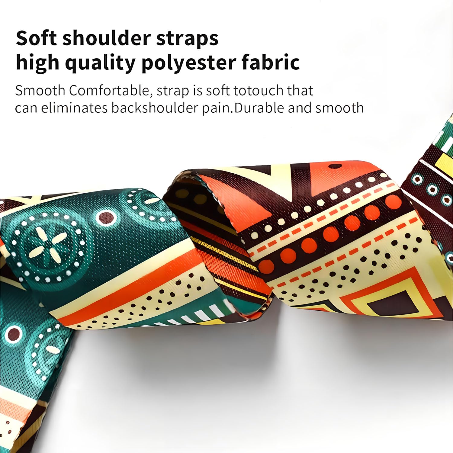 Qivorimith Guitar Strap,Acoustic Electric Guitar With 6 PCS Picks Guitar Accessories,Available for All Guitars
