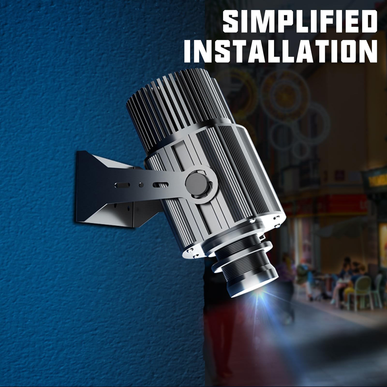 Custom π₯π¨π π¨ π©π«π¨π£ππππ¨π« GOBO for Store Business Outdoor and Indoor Image led Lights π’π©ππ Waterproof with Remote Control 150watt