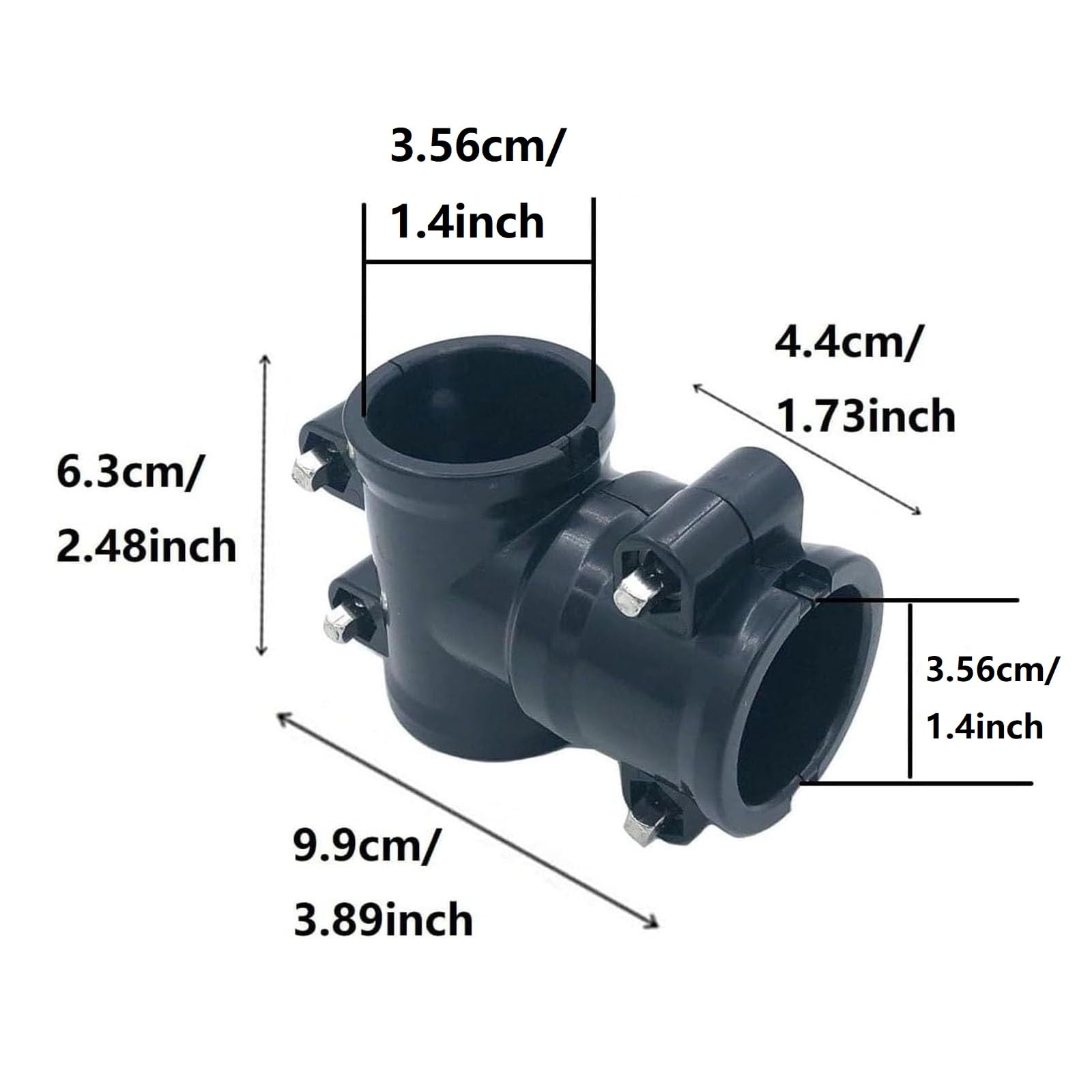 TUOREN Drum Rack T Clamp 35.6mm Electronic Drum Rack Clamp