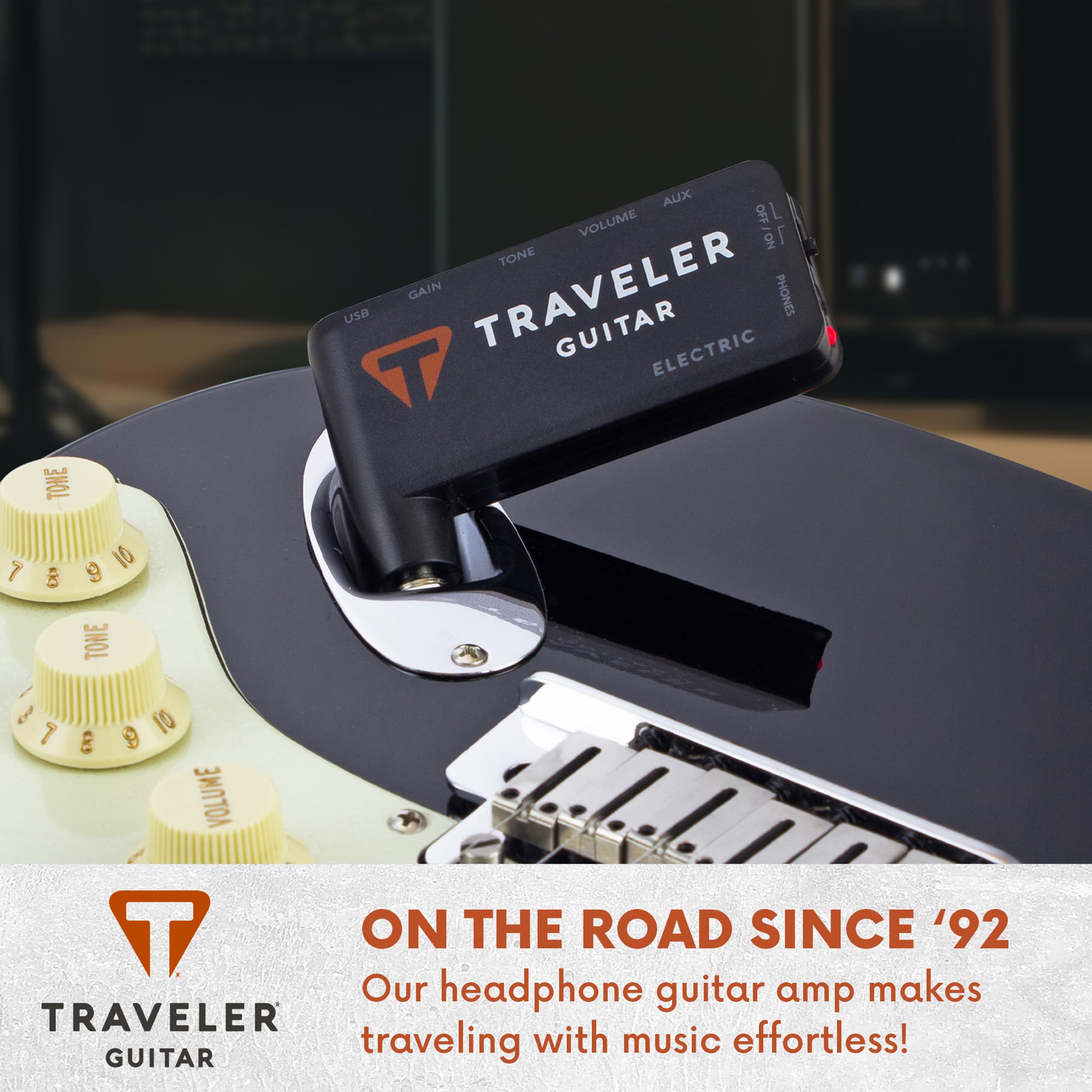Traveler Guitar TGA-1E Electric Guitar Headphone Amplifier