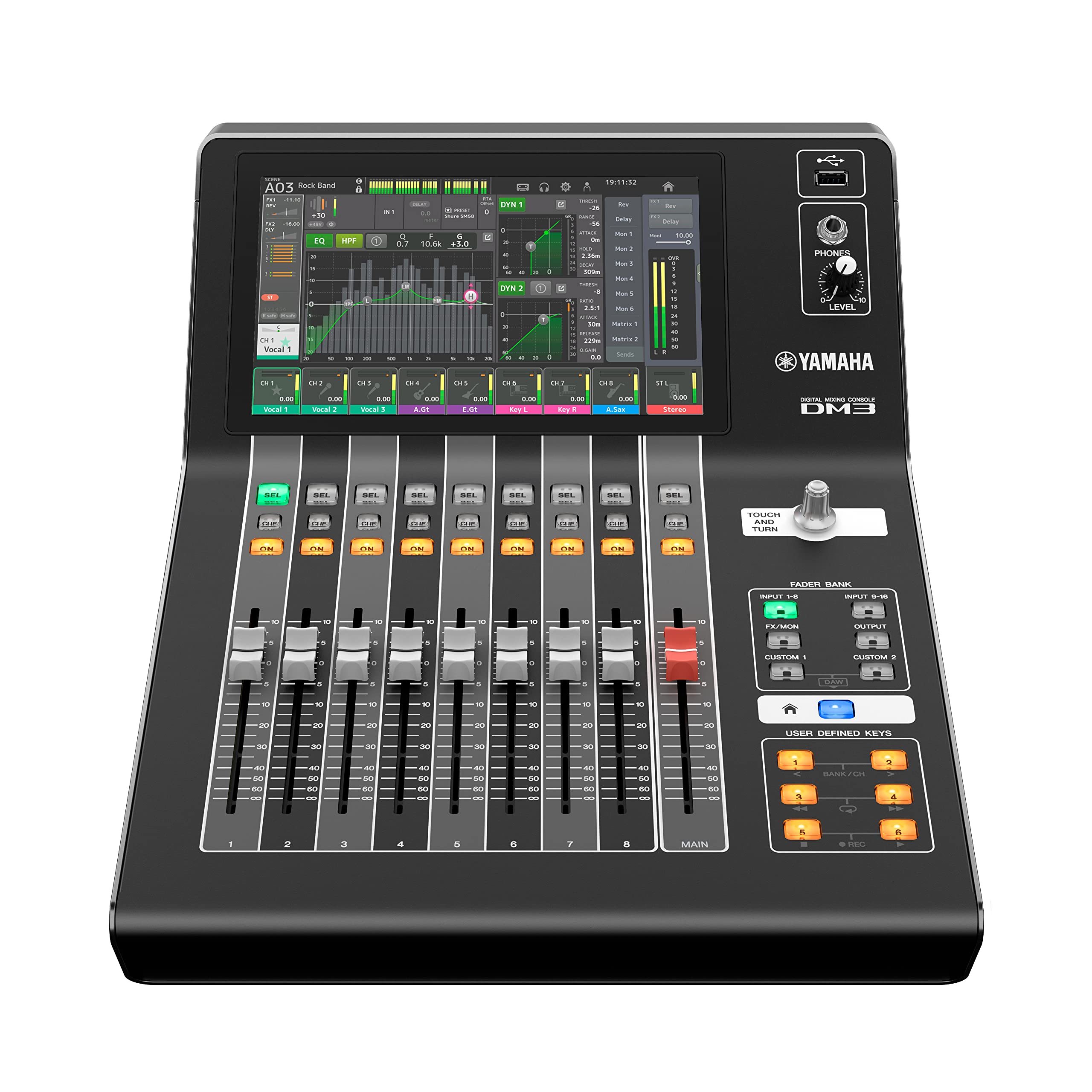 Yamaha DM3S DM3 Standard 22 Channel Ultracompact Digital Mixing Console