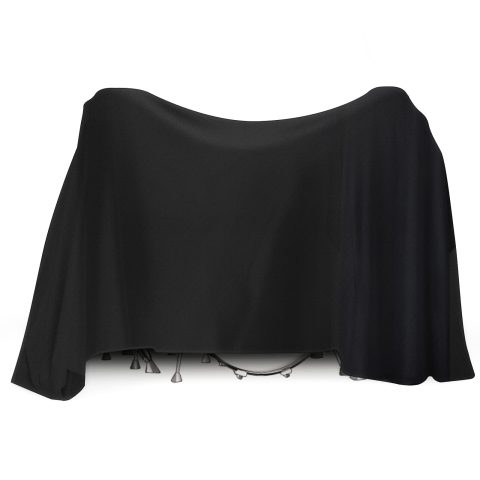 Drum Set Dust Cover With Sewn-in sewn-in weighted corners Windproof Drum Kit Cover for Outdoor Musical Instruments (80 x 108 inch)