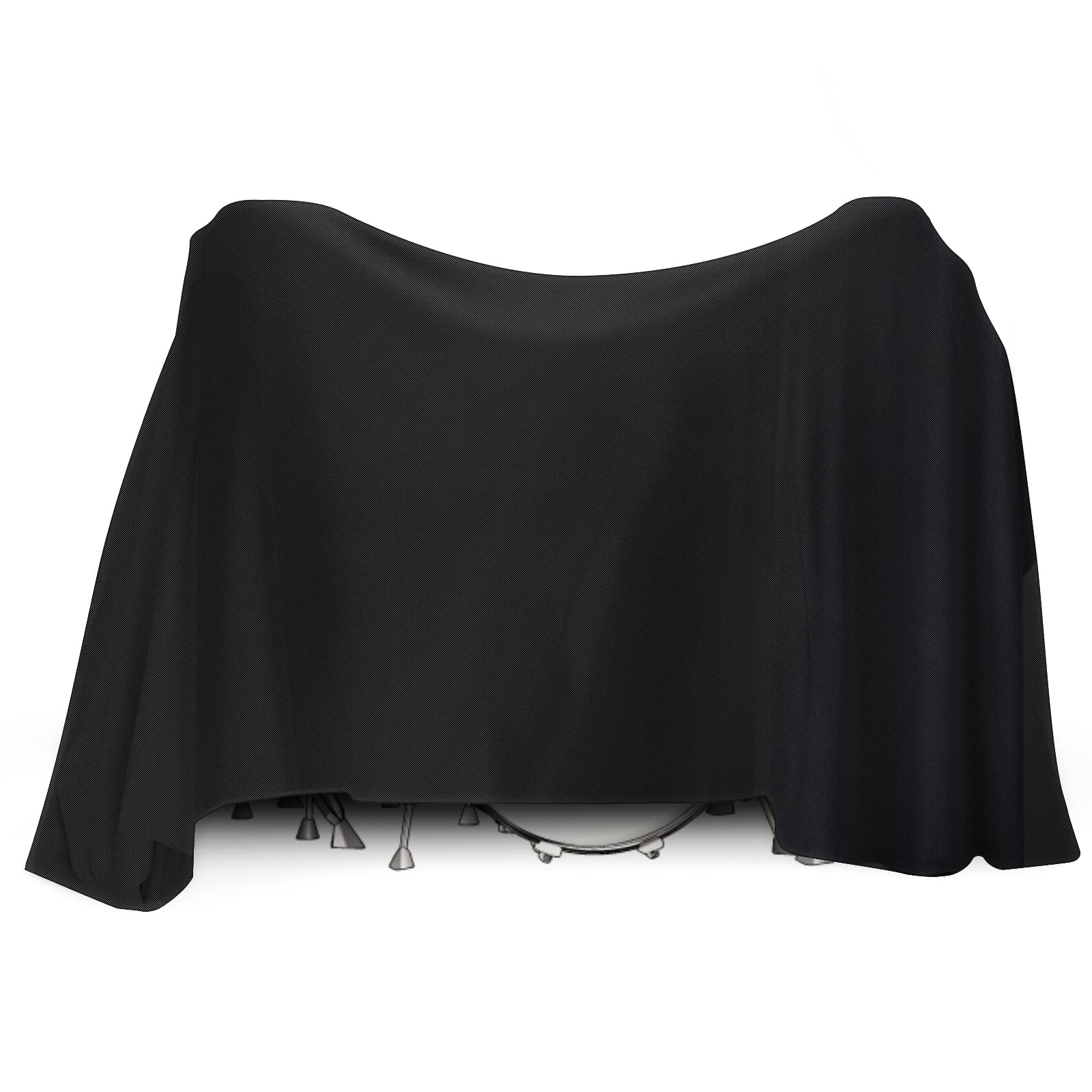 Drum Set Dust Cover With Sewn-in sewn-in weighted corners Windproof Drum Kit Cover for Outdoor Musical Instruments (80 x 108 inch)