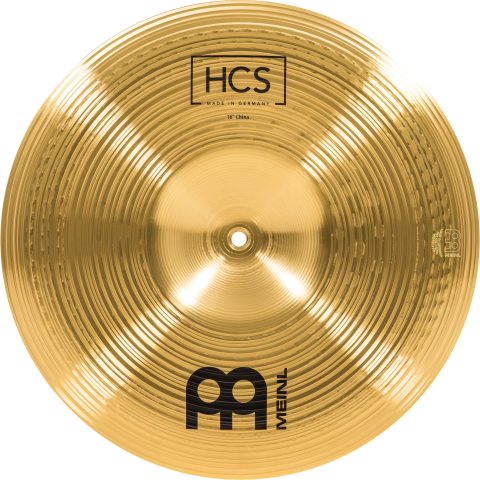 Meinl 16” China Cymbal – HCS Traditional Finish Brass for Drum Set, Made In Germany, 2-YEAR WARRANTY (HCS16CH)