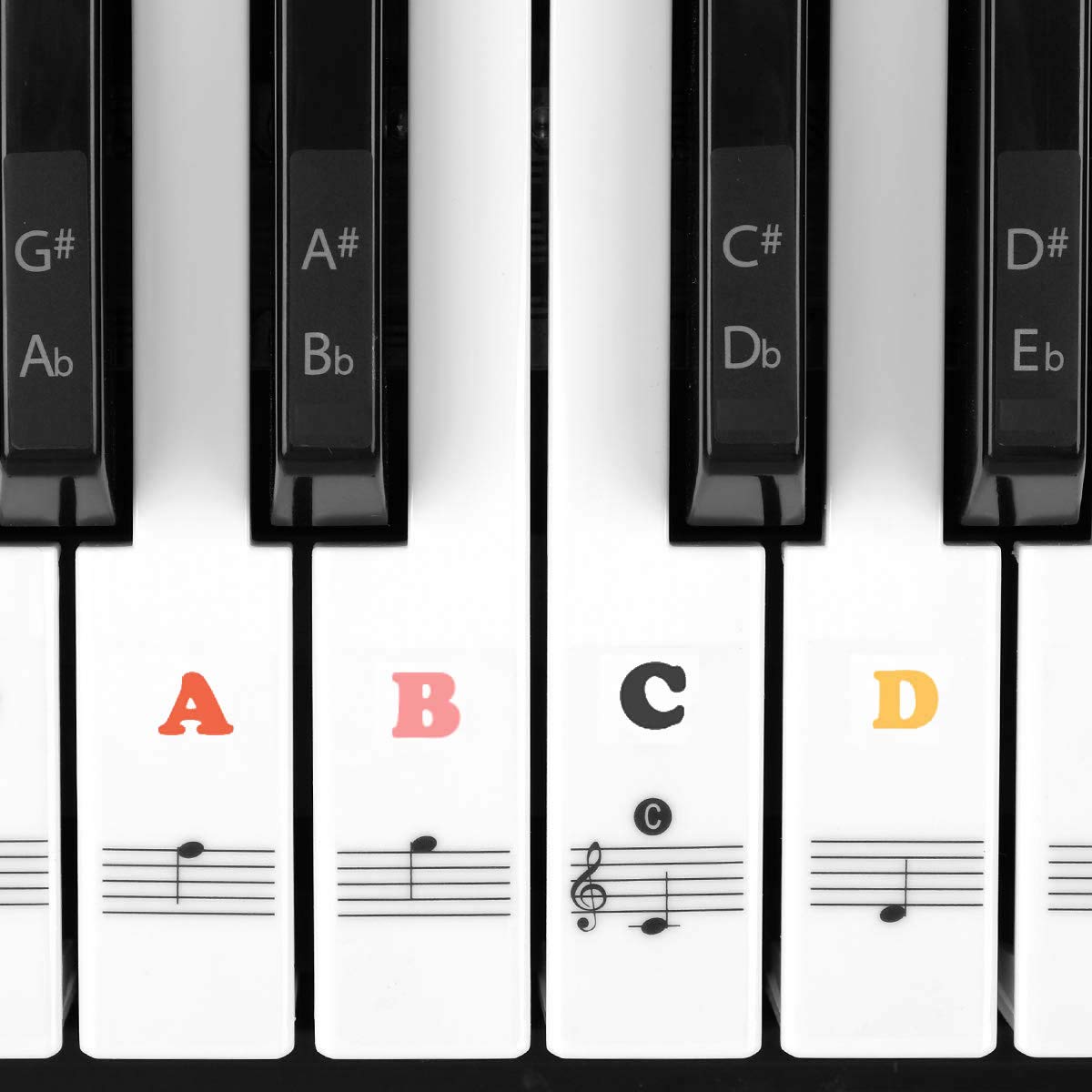 Piano Adventures Level 2B Learning Set By Nancy Faber – Lesson, Theory, Performance, Technique & Artistry Books & Juliet Music Piano Keys 88/61/54/49 Full Set Removable Sticker