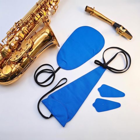 KASHUNUO Saxophone Clarinet Care Kit: Soft Absorbent Cleaning Cloth