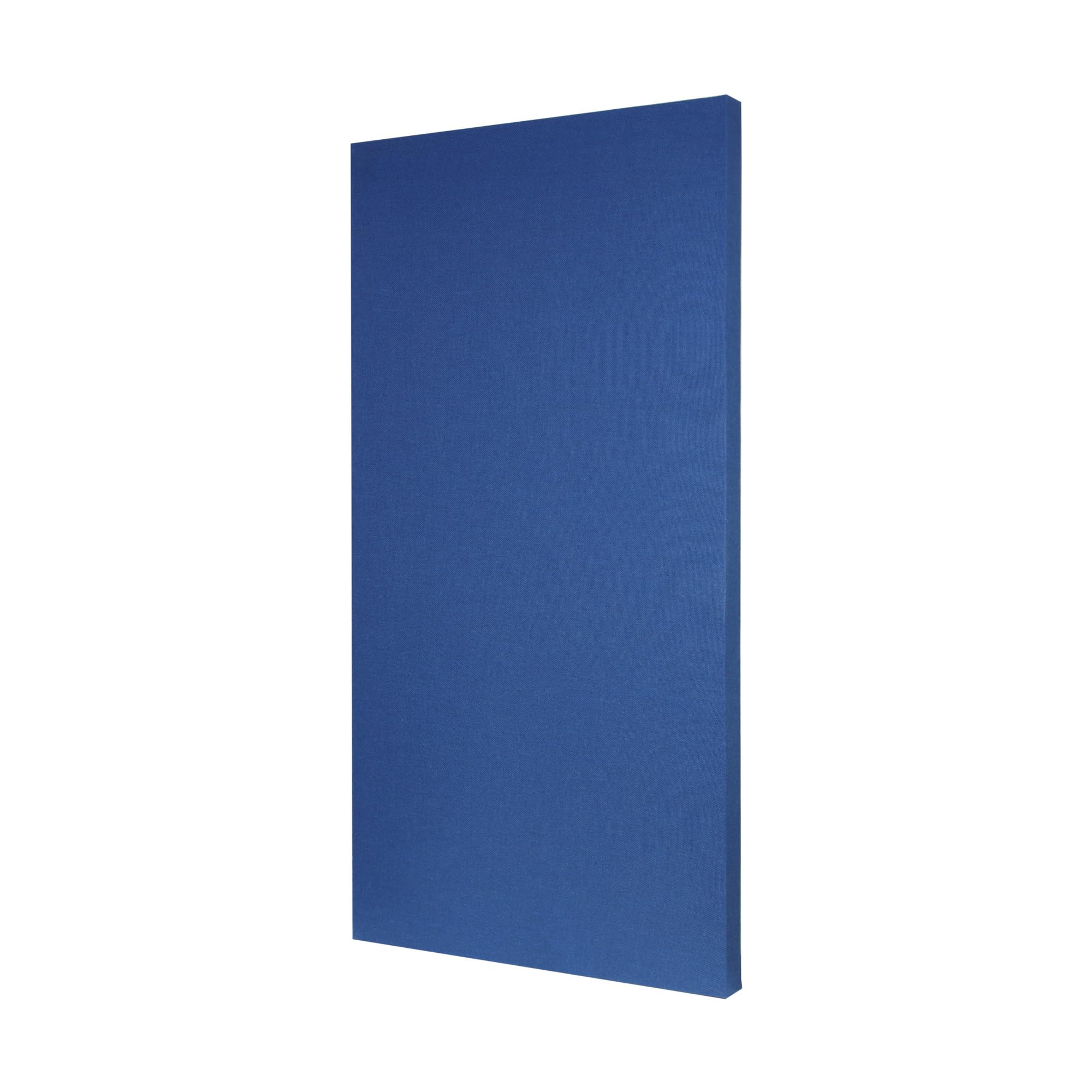ATS Acoustics Sound Absorbing Acoustic Panel with Sona Fabric, NRC 1.0, Fire Rated, 24″ x 48″ x 2″ (Deep Ocean)