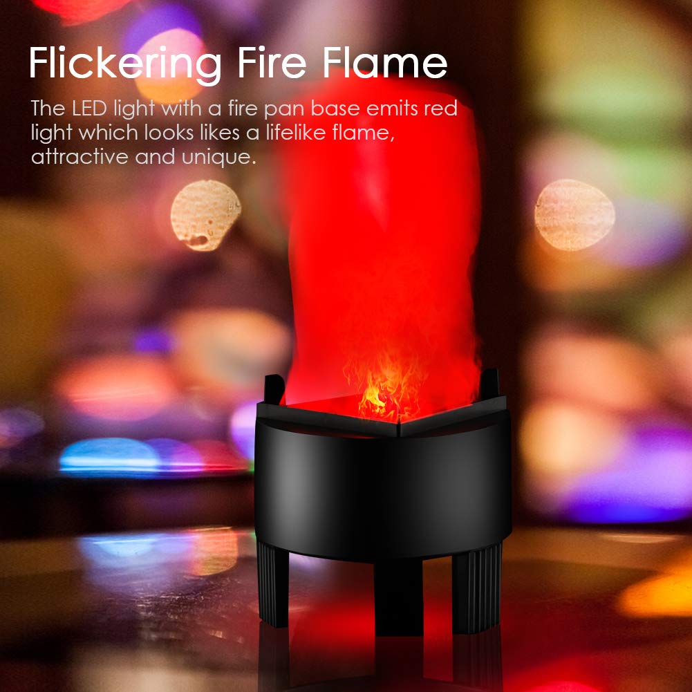 Electronic LED Fake Fire Flame light Simulated Halloween fake Campfire