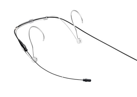 Shure DuraPlex Omnidirectional Headset Microphone, MTQG Connector, Black (DH5B/O-MTQG)