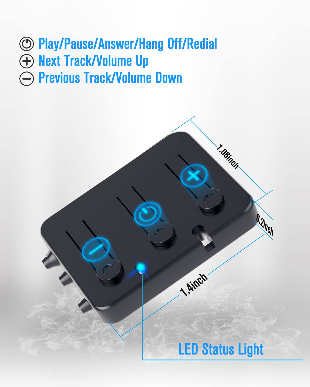 MUSICOZY Bluetooth 5.4 Module for Sleep Headphones Replacement