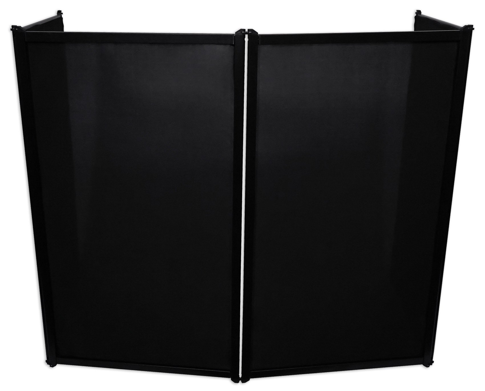 Rockville RFAAC Black 112″ x 48″ DJ Event Facade Lightweight Aluminum Frame