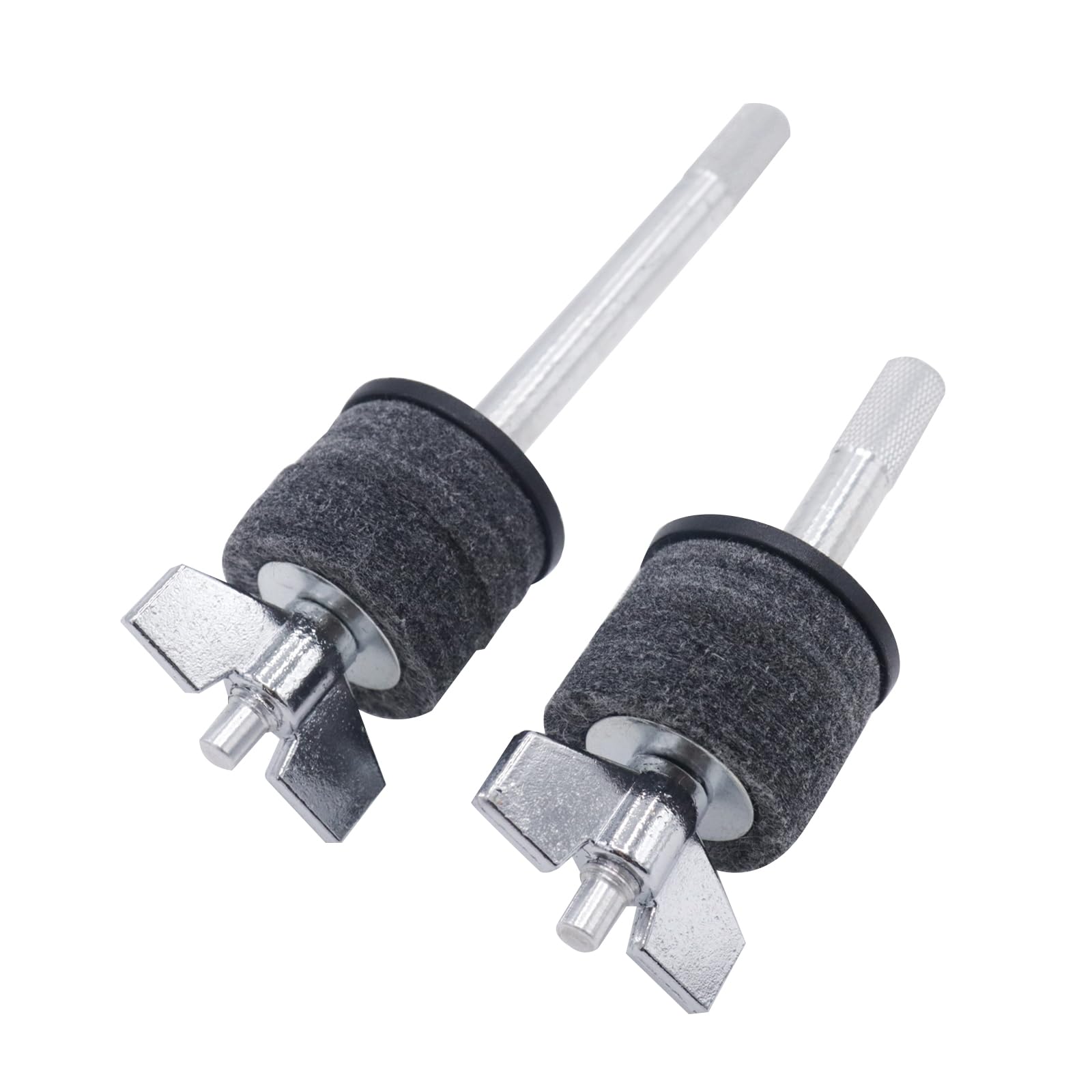 CashBeat Cymbal Stacker 2-Pack (7″ & 4.6″), 8mm Thread Mount Post