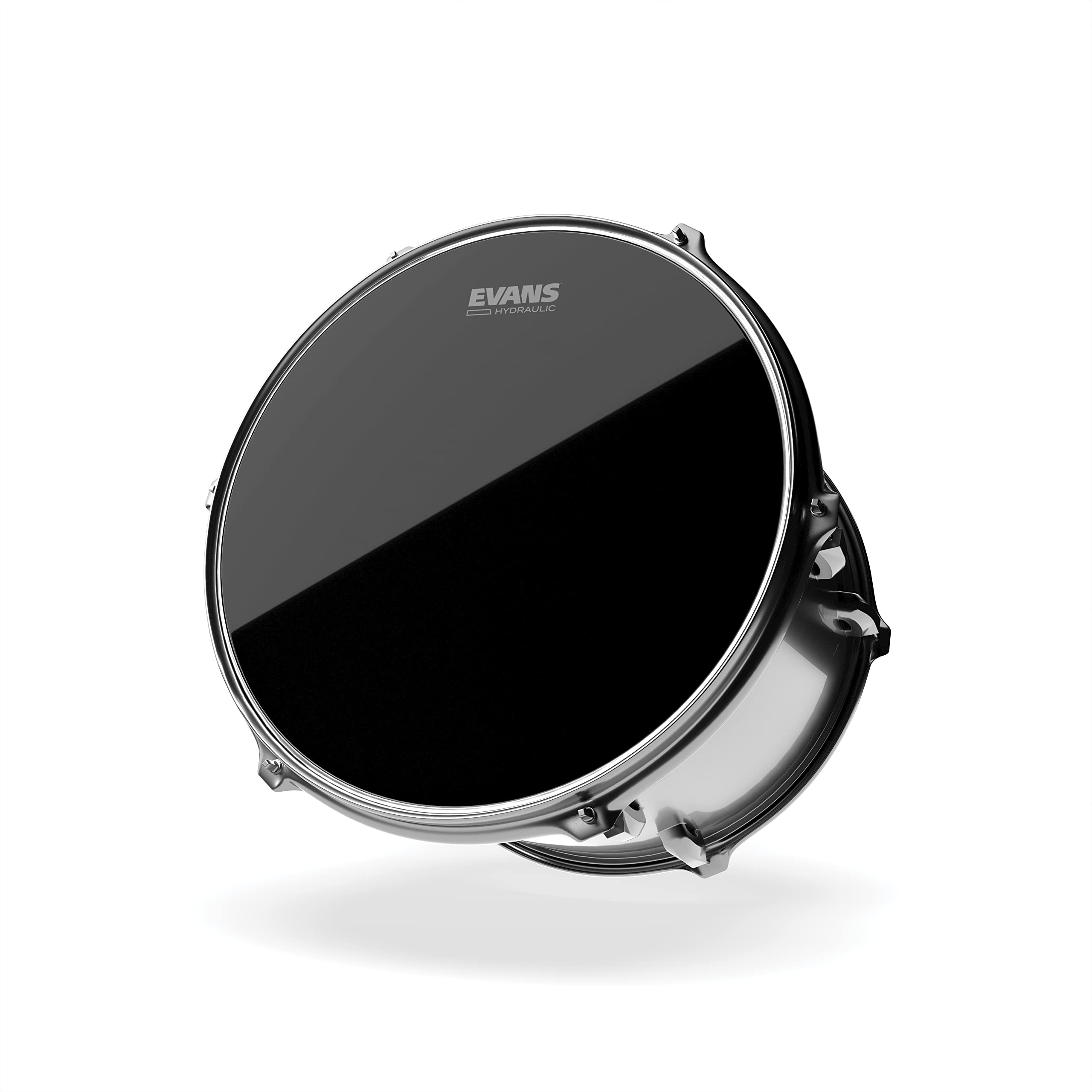 Evans Drum Heads – Hydraulic Black Tom Drumhead, 16 Inch