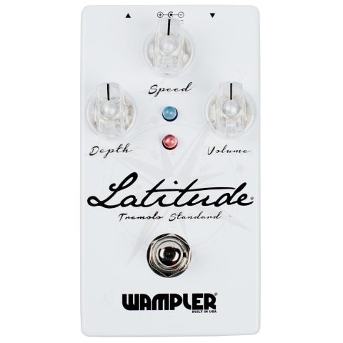 Wampler Latitude Standard V2 Tremolo Guitar Effects Pedal