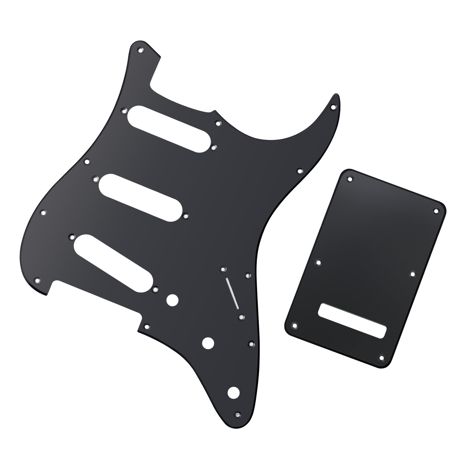 Banworks 1-Ply Electric Guitar SSS Pickguard & Backplate Tremolo Cover Set