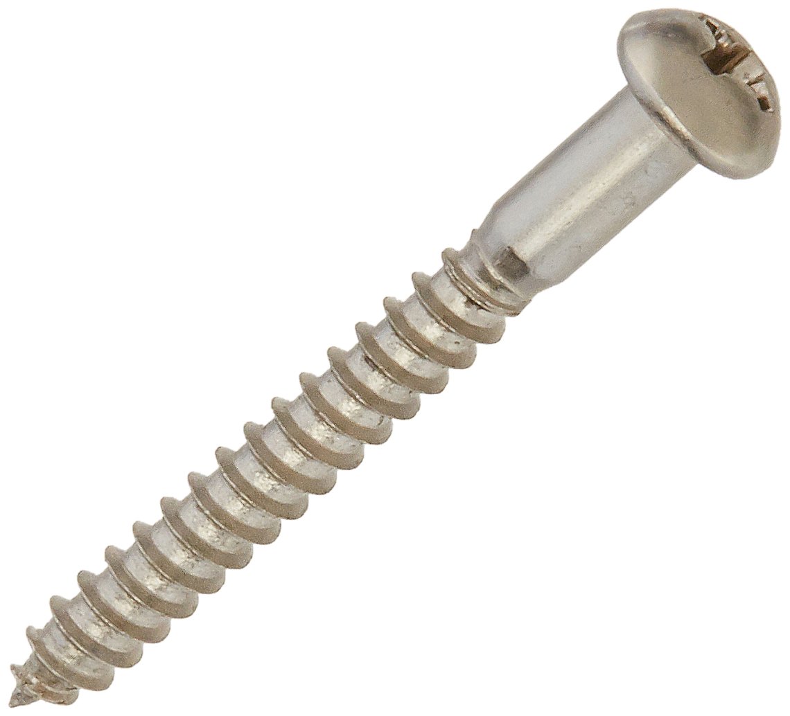 Fender 0016170049 Mounting Screws Vintage Strat Phillips Head, Nickel