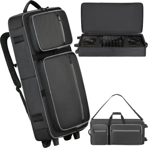 DJ Controller Case with Wheels for DDJ-FLX10/GRV6/1000/REV7/REV5/SC LIVE 4