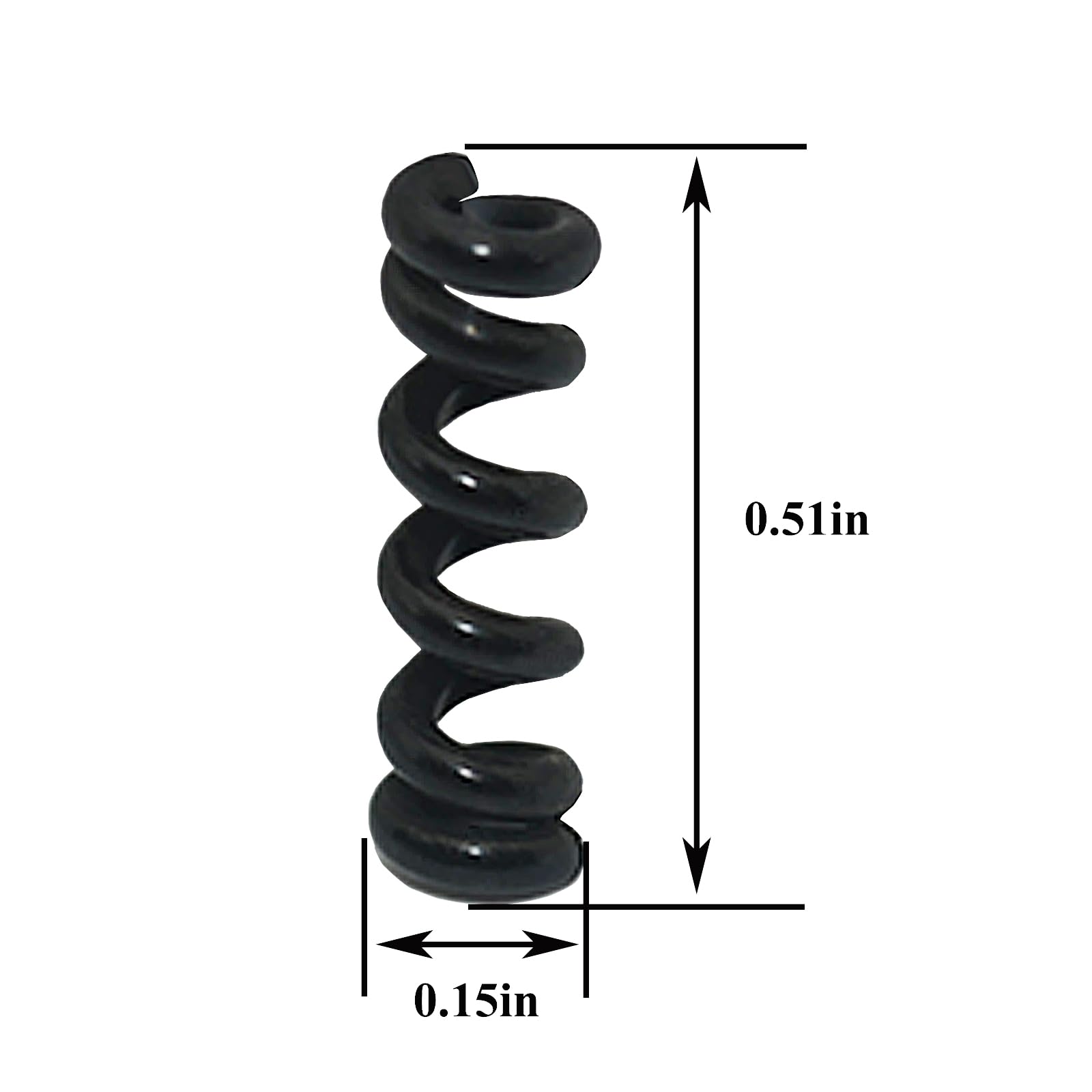 18Pcs Tremolo Arm Tension Springs, Set Tremolo Arm in Fixed Position