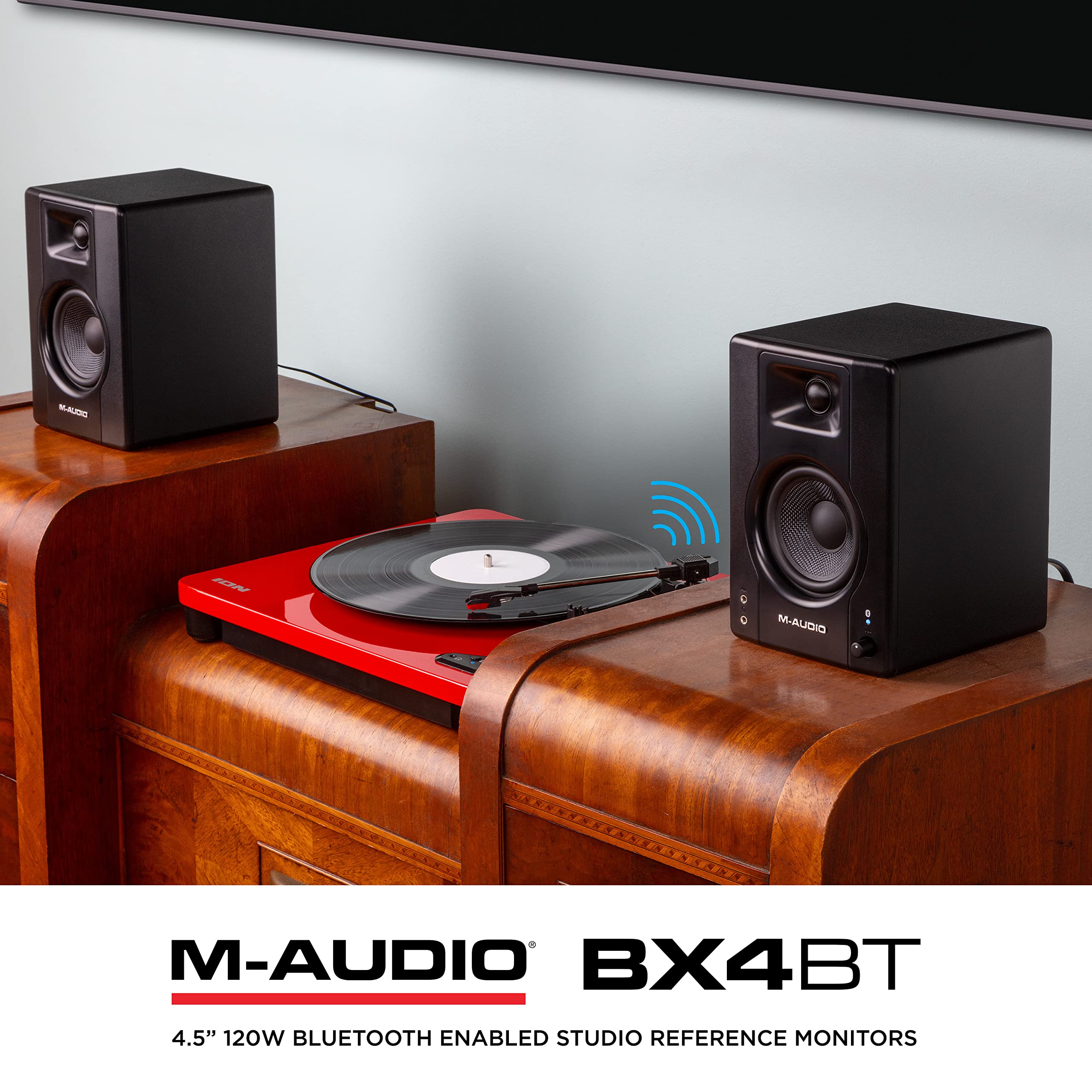 M-AUDIO BX4BT 4.5″ Bluetooth Studio Monitors Pair