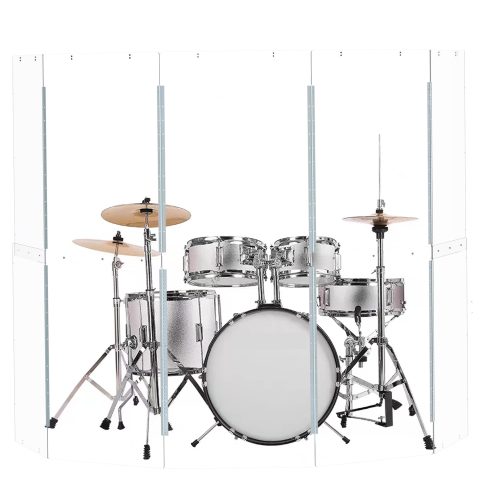 Portable Drum Shield Panels | 5-Panels 2ft x 5ft