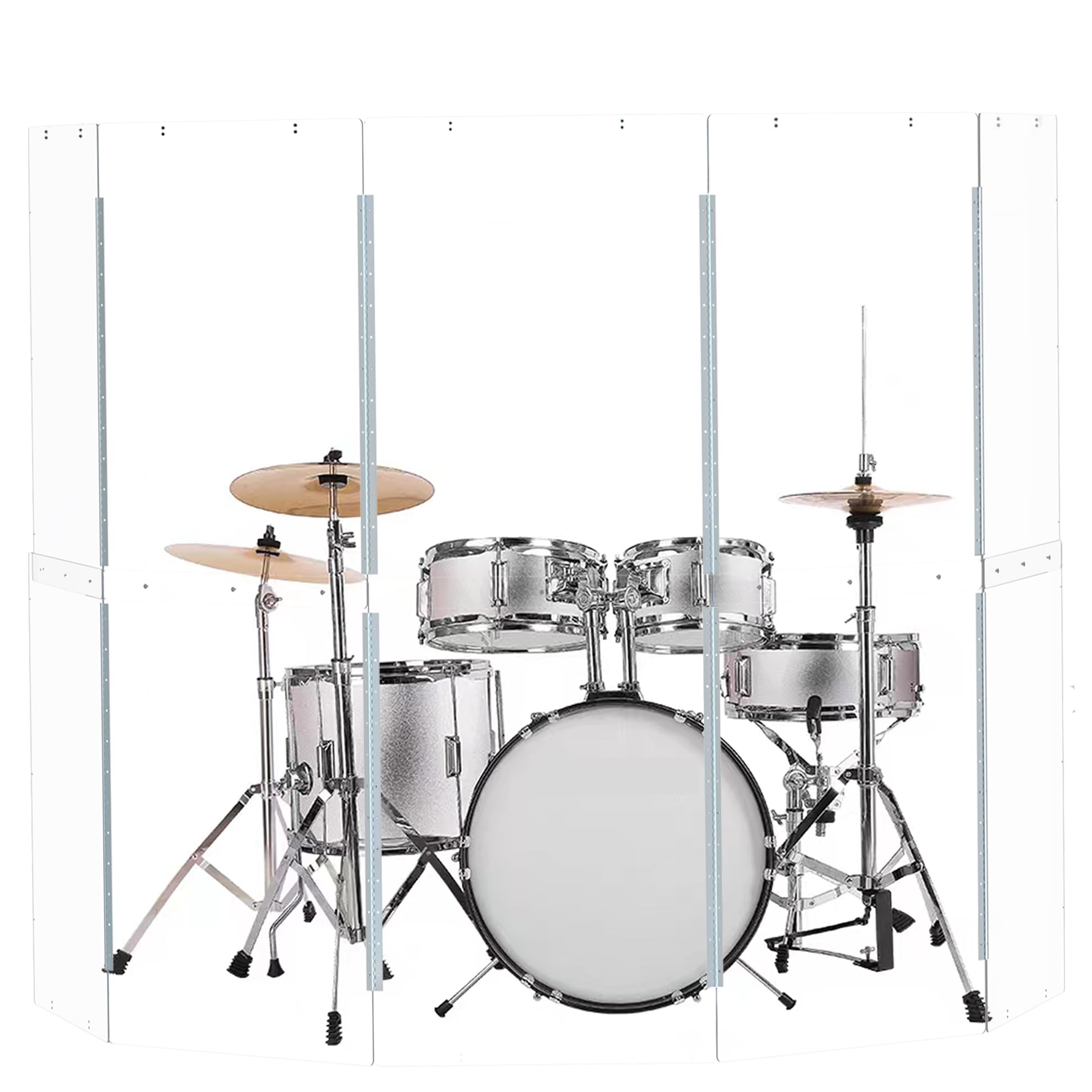 Portable Drum Shield Panels | 5-Panels 2ft x 5ft