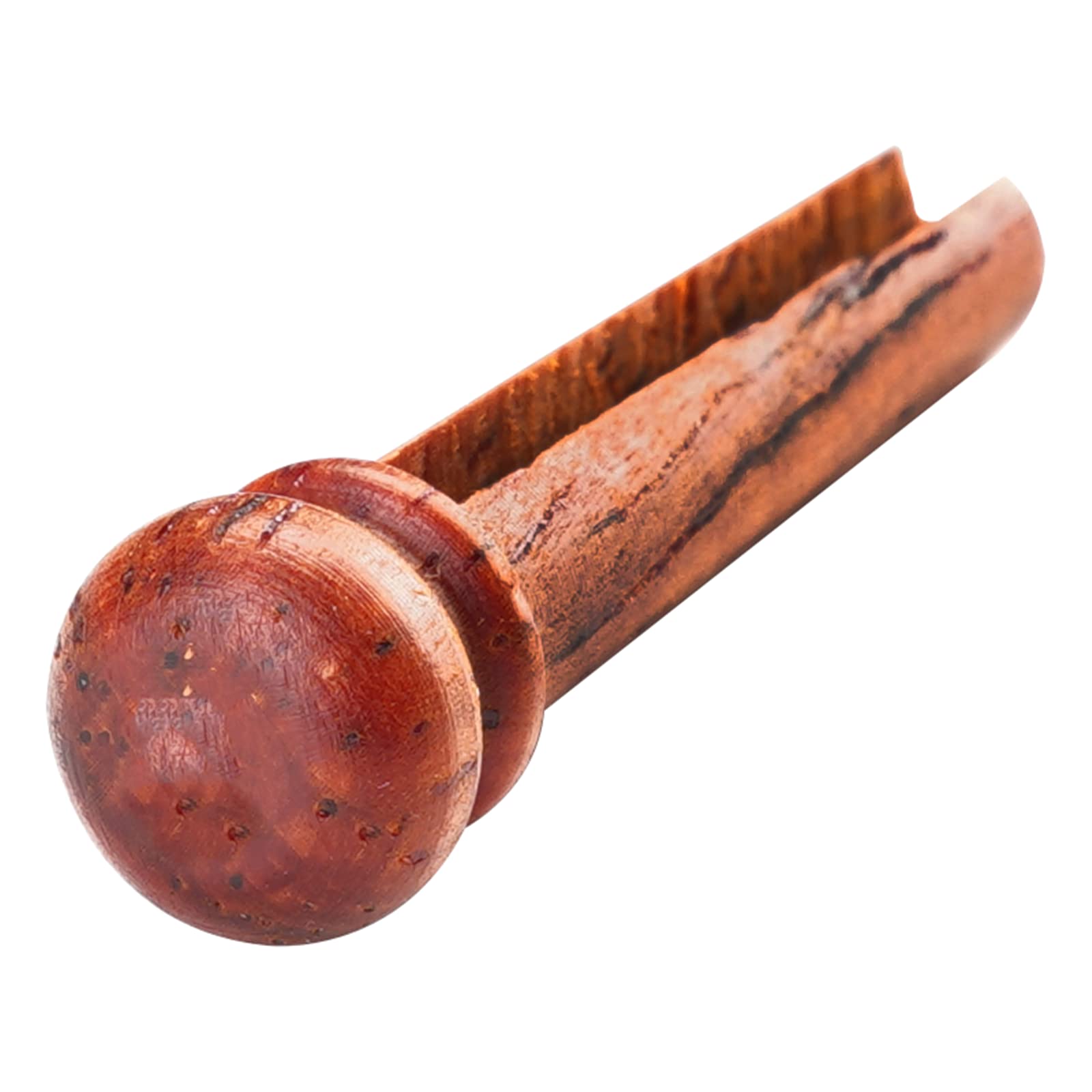 Miwayer Cocobolo Wood Guitar Bridge Pins Replacement Parts Brown for 6 & 12 String Acoustic Guitar (Pure Cocopolo Wood)