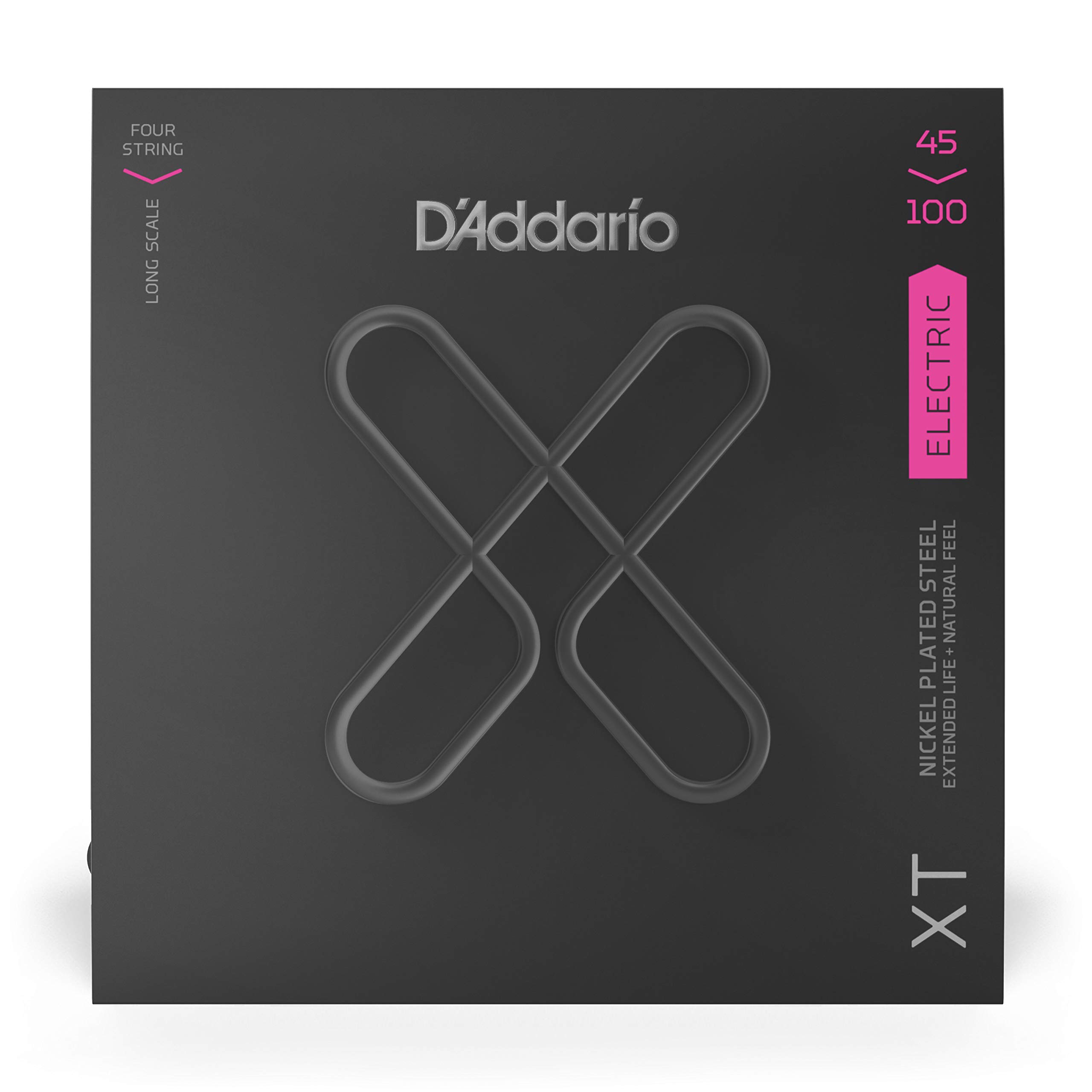 D’Addario XT Coated Bass Strings – 45-10