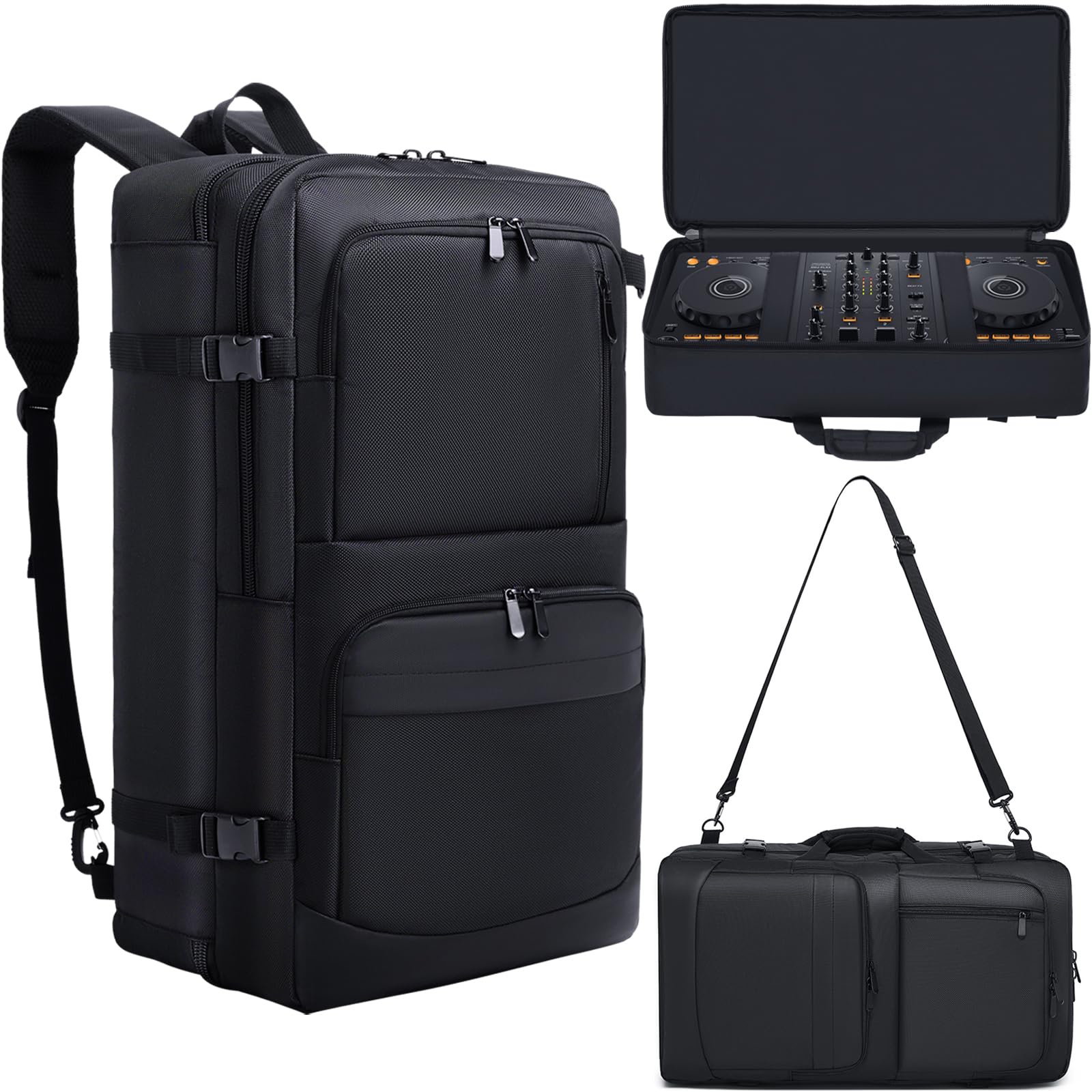 DJ Controller Case Backpack Compatible with DDJ FLX4 / 400 / REV1 / SB3