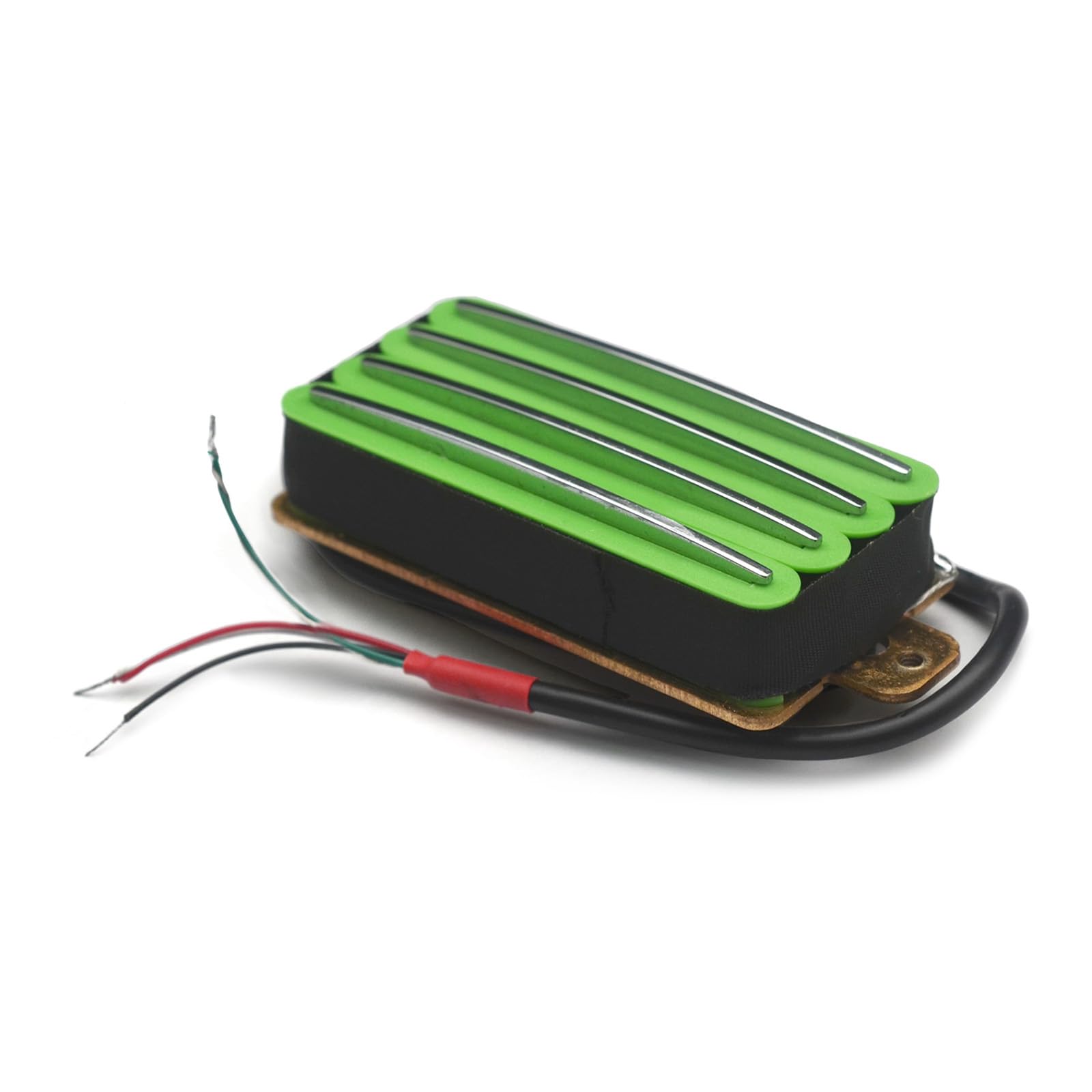 SAPHUE 2-Dual Blade Electric Guitar High Output Track Type Four Coil Humbucker Pickup Green