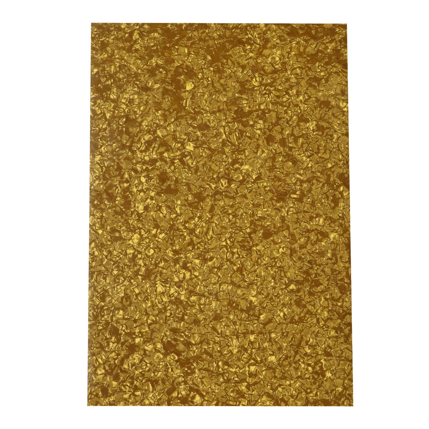 11.6″x17″ inch DIY Guitar Bass Pickguard Blank Material Sheet – Scratch Resistant Backplate for Strat/Tele Guitars & Jazz/P Bass (4Ply Bronze)