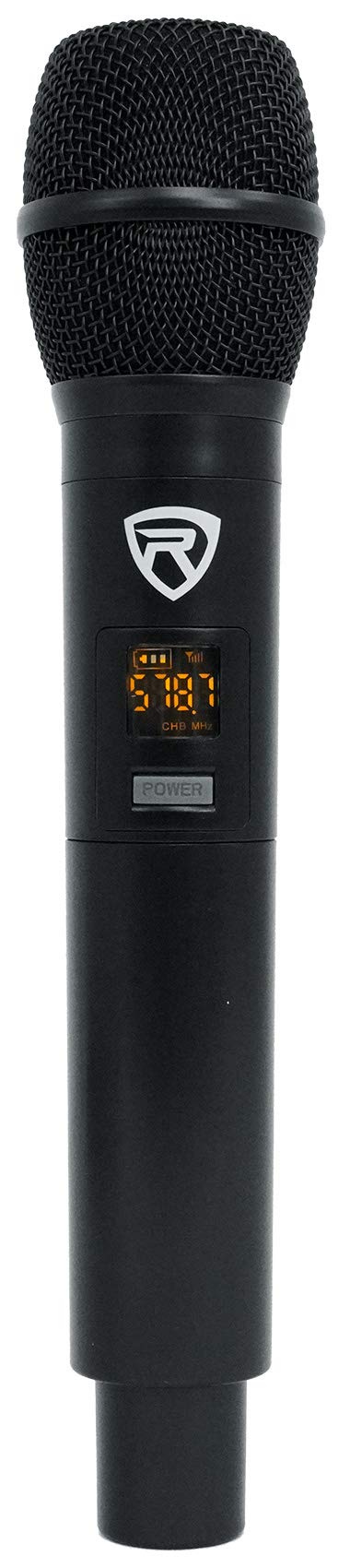Rockville RKI65BT Dual UHF Bluetooth Wireless Microphone Karaoke Interface