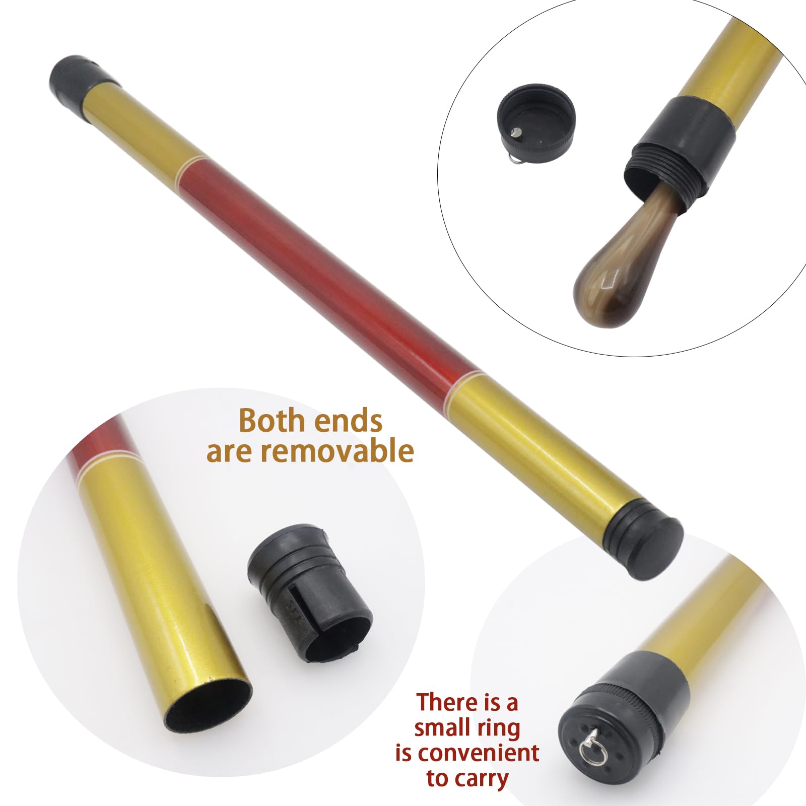 CashBeat 15 Inch Music Conducting Baton, Resin Handle with Case