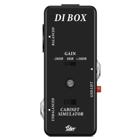 Iset Di Box Guitar Effect Pedal With True Bypass