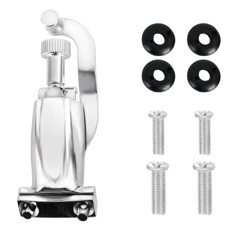 EASTROCK Snare Drum Strainer Silver Snare Round Adjuster