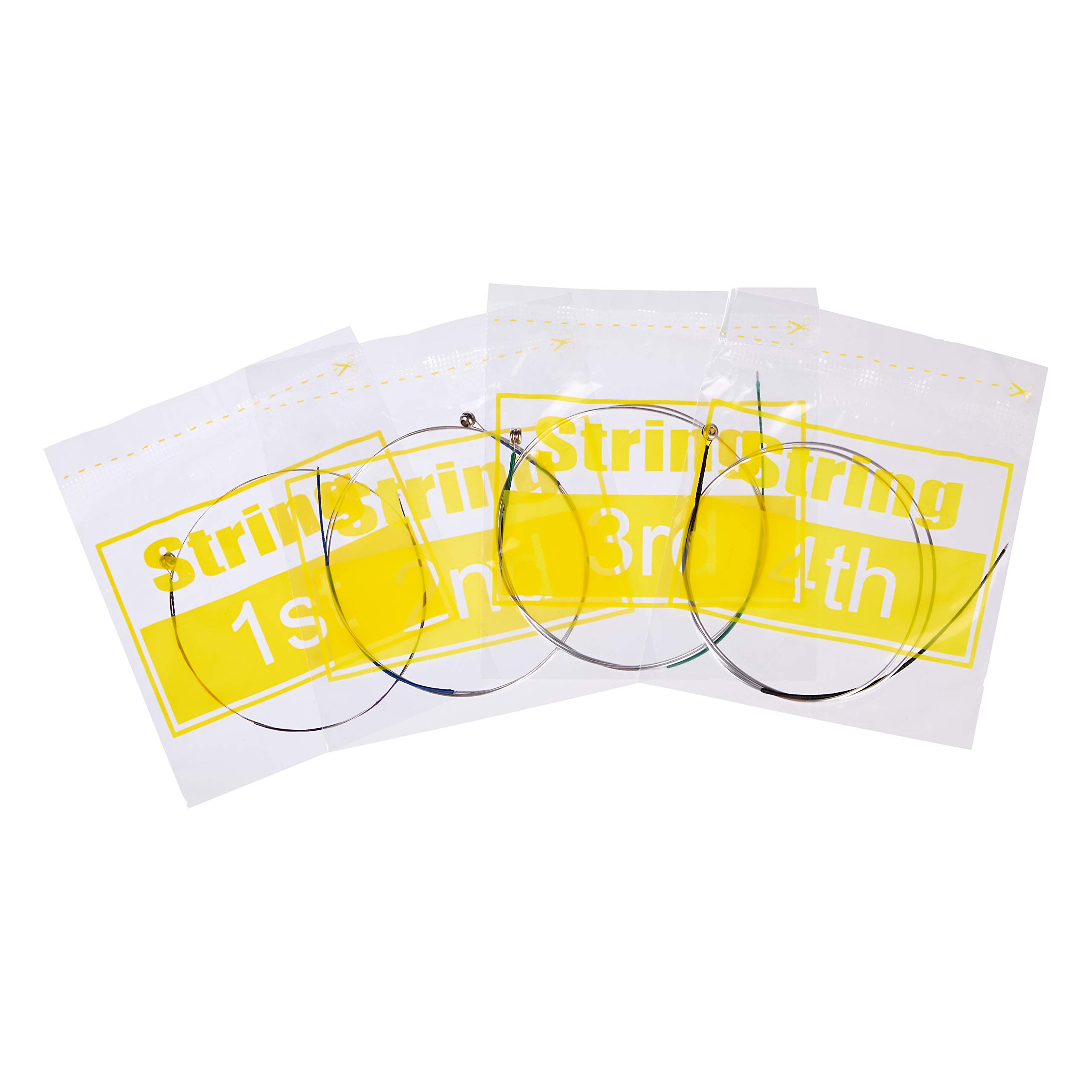 Amazon Basics Violin Strings – Nickel-Silver Wound