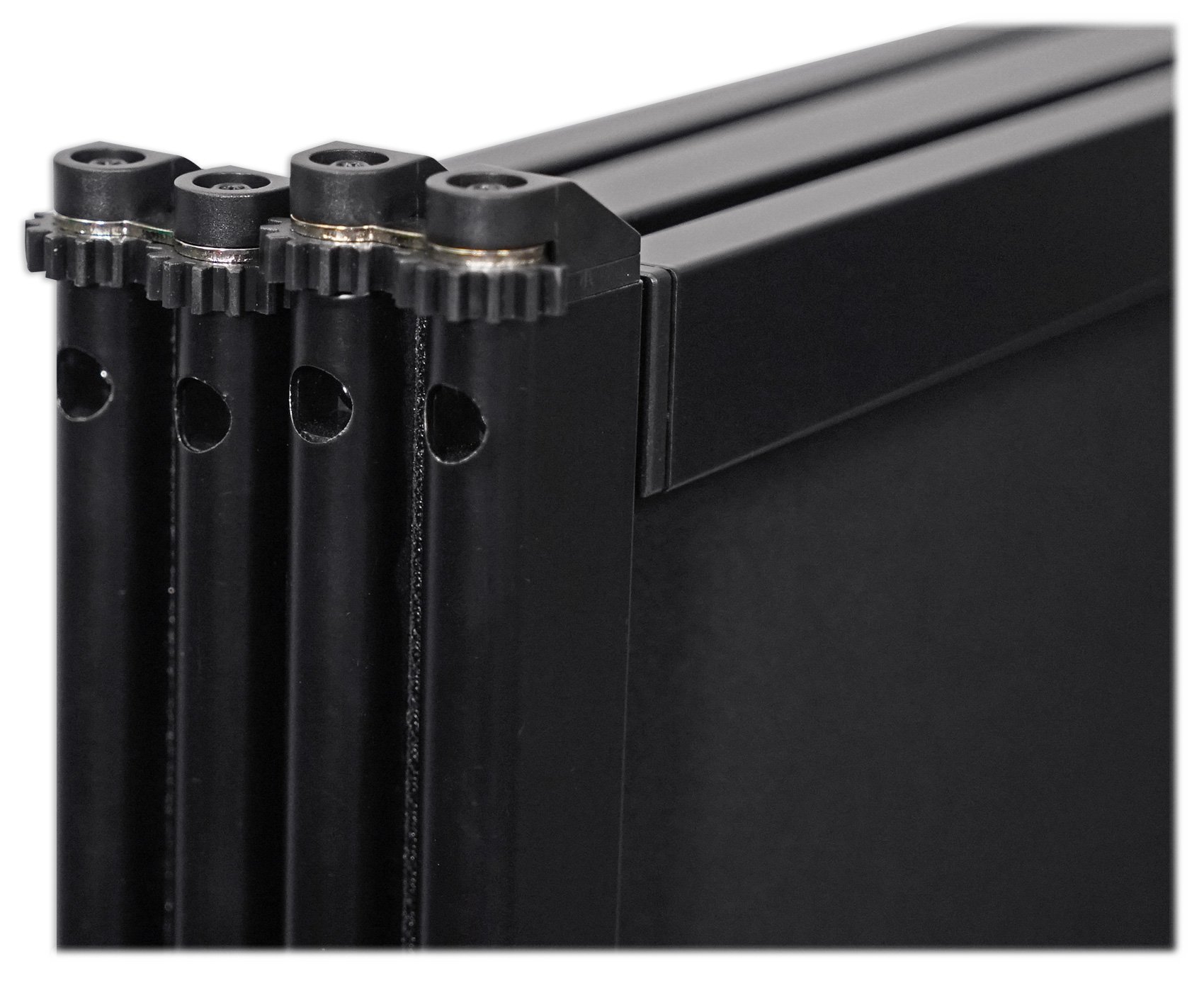 Rockville RFAAC Black 112″ x 48″ DJ Event Facade Lightweight Aluminum Frame