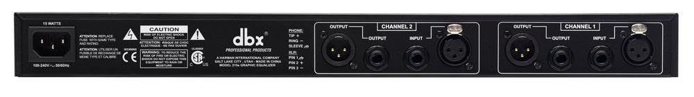 dbx 215s Dual Channel 15-Band Equalizer