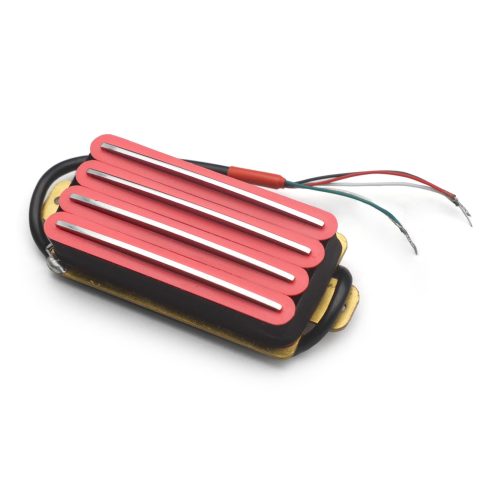SAPHUE 2-Dual Blade Electric Guitar High Output Track Type Four Coil Humbucker Pickup Pink